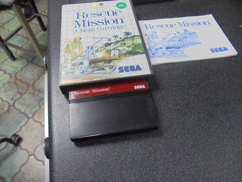 Sega 8-bit Rescue Mission (orig-compleet), Consoles de jeu & Jeux vidéo, Jeux | Sega, Utilisé, Autres modèles, Shooter, 1 joueur