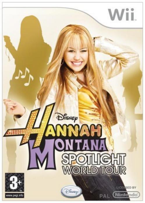 Disney Hannah Montana Spotlight World Tour, Consoles de jeu & Jeux vidéo, Jeux | Nintendo Wii, Utilisé, Musique, 1 joueur, À partir de 3 ans