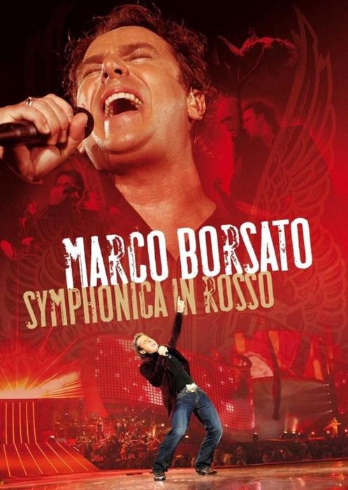 Marco Borsato, symphonica in rosso., Cd's en Dvd's, Dvd's | Muziek en Concerten, Zo goed als nieuw, Muziek en Concerten, Alle leeftijden