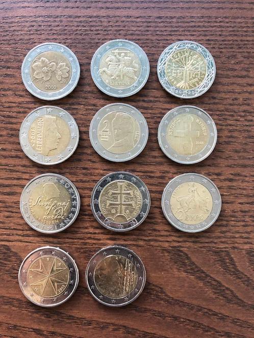 Verschillende Europese 2 euro munten, Timbres & Monnaies, Monnaies | Europe | Monnaies euro, Monnaie en vrac, 2 euros, Chypre