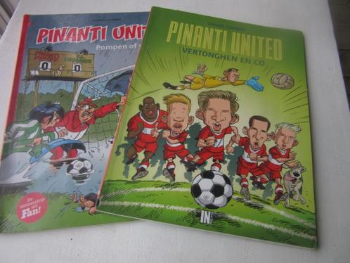 Voetbalstrips Pinanti United nr2 en nr 4 samen  voor 3€, Boeken, Stripverhalen, Ophalen of Verzenden