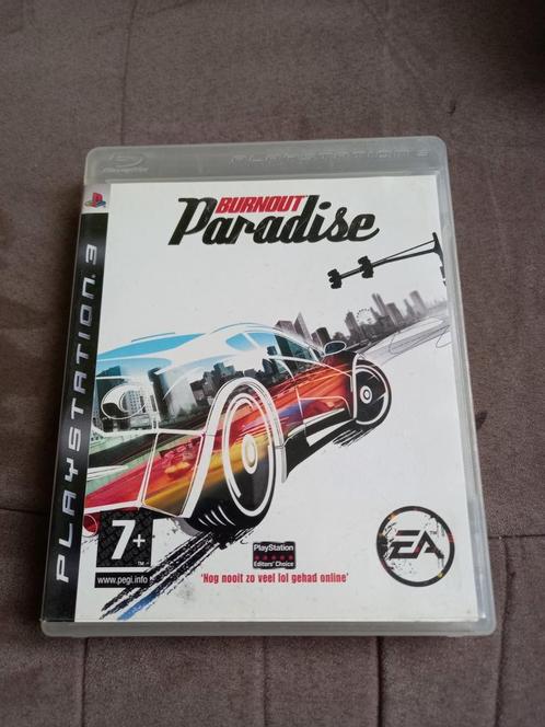 PS3 Burnout Paradise, Games en Spelcomputers, Games | Sony PlayStation 3, Zo goed als nieuw, Racen en Vliegen, 1 speler, Vanaf 7 jaar