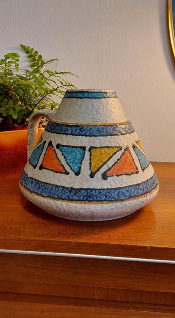 Vase vintage Übelacker Allemagne de l'Ouest des années 1960