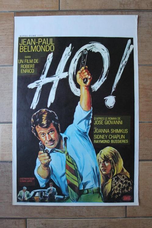 filmaffiche Jean-Paul Belmondo Ho 1968 filmposter, Verzamelen, Posters, Zo goed als nieuw, Film en Tv, A1 t/m A3, Rechthoekig Staand
