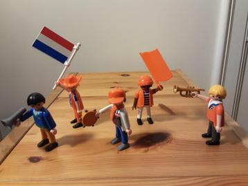 Playmobil Nederlandse voetbalsupporters