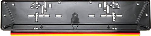 Porte-plaque immatriculation avec drapeau allemand, Autos : Divers, Supports de plaque d'immatriculation, Neuf, Enlèvement ou Envoi