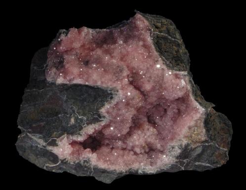 RHODOCROSIET kristallen uit de N'Chwaning II mijn., Verzamelen, Mineralen en Fossielen, Mineraal, Ophalen of Verzenden