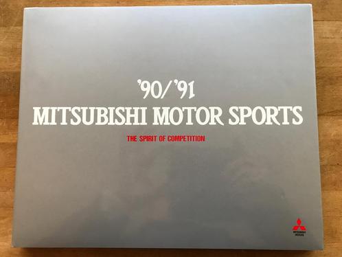 Livre NEUF “Mitsubishi Motor Sports 90/91”, Livres, Autos | Livres, Neuf, Mitsubishi, Enlèvement ou Envoi