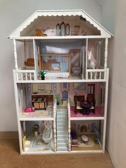 Maison Poupée Kidkraft Savannah, Enfants & Bébés, Jouets | Maisons de poupées, Utilisé, Maison de poupées, Enlèvement