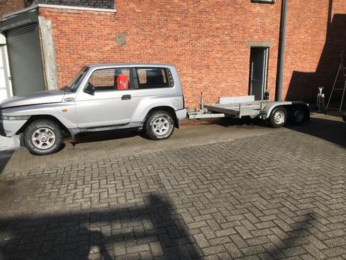 Jeep - Remorque - Mitsubishi Colt, Auto diversen, Aanhangers en Bagagewagens, Gebruikt, Ophalen of Verzenden