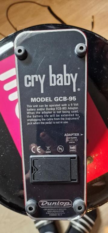 Dunlop Crybaby Wah-pedal GCB-95