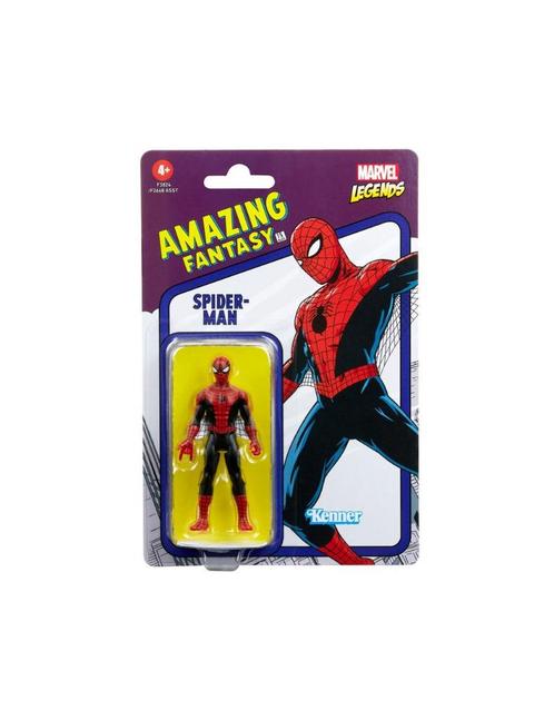 Marvel Legends Amazing Fantasy Spider Man figure 9,5cm, Collections, Jouets miniatures, Neuf, Envoi