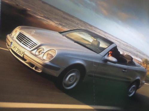 Brochure de la Mercedes CLK Cabrio 04/1998, Livres, Autos | Brochures & Magazines, Mercedes, Enlèvement ou Envoi