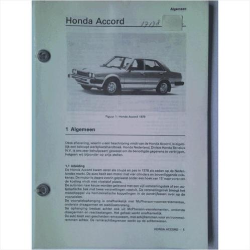 Honda Accord Vraagbaak losbladig 1979 #1 Nederlands, Boeken, Auto's | Boeken, Gelezen, Honda, Ophalen of Verzenden