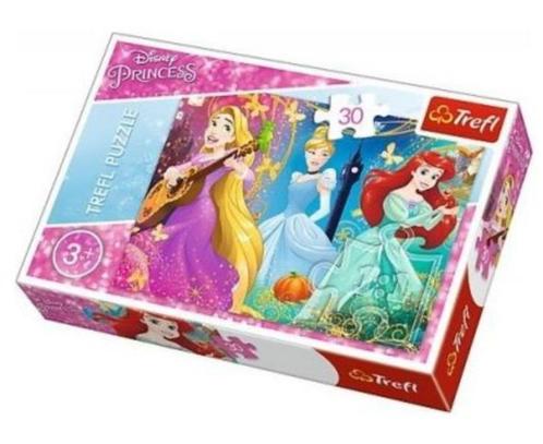 Disney Princess Puzzel - 30 stukjes - Trefl, Enfants & Bébés, Jouets | Puzzles pour enfants, Neuf, 2 à 4 ans, 10 à 50 pièces, Enlèvement ou Envoi