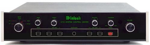 McIntosh C712 & CR12 voorversterker, Audio, Tv en Foto, Versterkers en Ontvangers