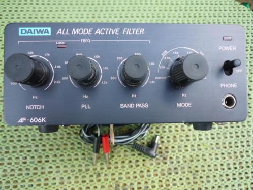 DAIWA Actief filter voor alle modi AF-606K, Telecommunicatie, Zenders en Ontvangers, Gebruikt, Ontvanger, Ophalen