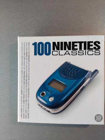 Boîte de 5 CD. 100 classiques des années 90. (Universel).