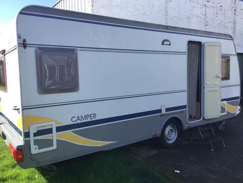 Caravan dethleffs camper  type EL3 zéér grote voortent …, Caravanes & Camping, Caravanes, Particulier, jusqu'à 2, 1000 - 1250 kg