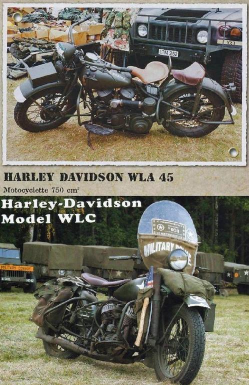 Manuel d'atelier Harley Davidson WLA & WLC en Français., Motos, Modes d'emploi & Notices d'utilisation, Envoi