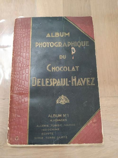 Album photographique chocolat Delespaul Havez chromo n°1, Livres, Livres d'images & Albums d'images, Utilisé, Livre d'images, Enlèvement ou Envoi