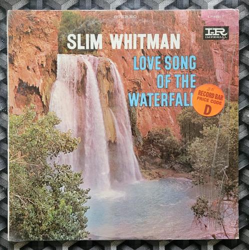 LP Slim Whitman Love Song of the Waterfall, CD & DVD, Vinyles | Country & Western, Utilisé, Enlèvement ou Envoi