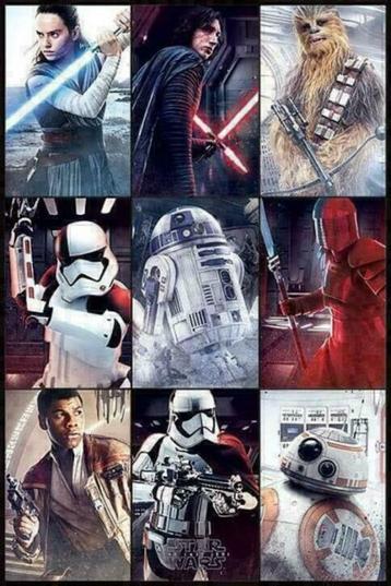 Star Wars Maxi Poster - The Last Jedi Characters