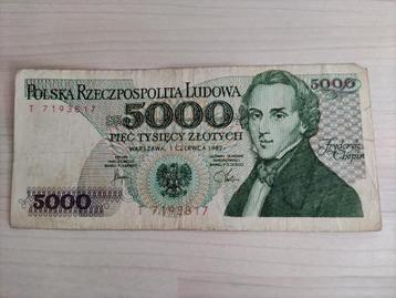 Oude Poolse bankbiljetten