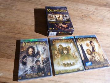 Lord Of The Rings DVD collection - 3 x 2 dvd's