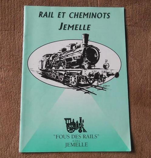 Rail et cheminots Jemelle ("Fous des rails") - Rochefort, Boeken, Vervoer en Transport, Trein, Ophalen of Verzenden