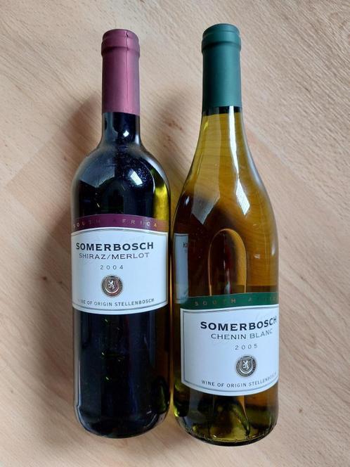 wijn Somerbosch South Africa wit en rood, Collections, Vins, Neuf, Afrique, Pleine, Enlèvement
