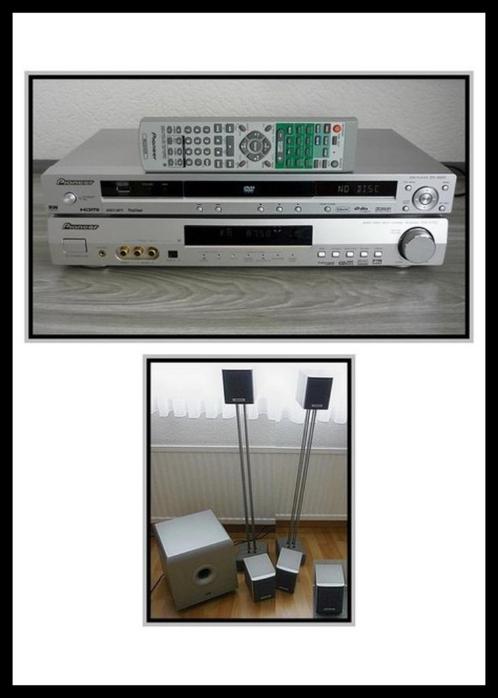 pioneer home cinema set (smal model) +bluetooth audio adapt, Audio, Tv en Foto, Home Cinema-sets, Gebruikt, Dvd-speler, 5.1-systeem