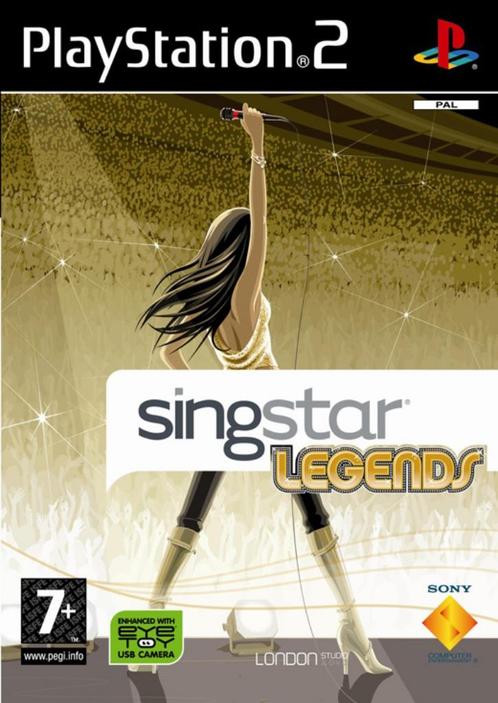 Singstar Legends, Consoles de jeu & Jeux vidéo, Jeux | Sony PlayStation 2, Utilisé, Musique, 1 joueur, À partir de 7 ans, Enlèvement ou Envoi