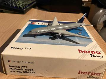 Maquette Boeing 777 1/500