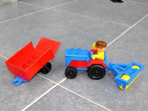 Lego Duplo 2629 - Tracteur et remoque, 1985, Enfants & Bébés, Jouets | Duplo & Lego, Utilisé, Duplo, Ensemble complet, Enlèvement ou Envoi
