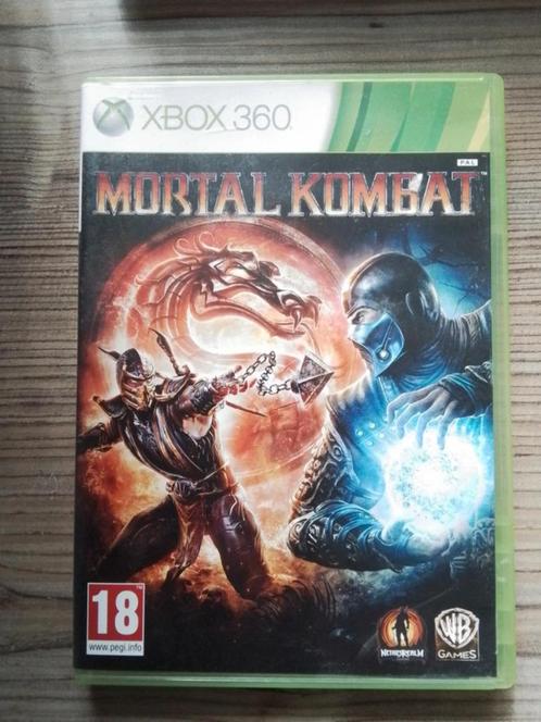Mortal Kombat - Xbox360, Consoles de jeu & Jeux vidéo, Jeux | Xbox 360, Comme neuf, Combat, 2 joueurs, À partir de 18 ans, Enlèvement ou Envoi