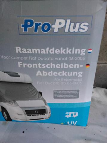 Raamafdekking camper