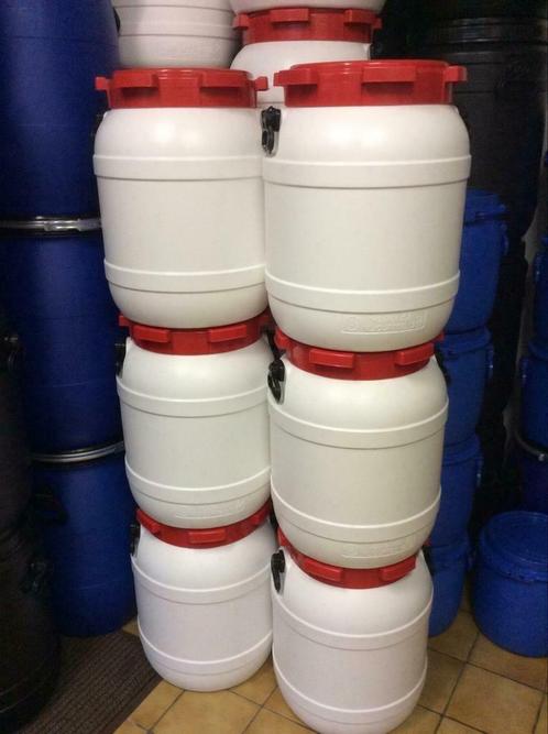 55 liter curtec-watertonnen (als nieuw !), Dieren en Toebehoren, Vissen | Aquaria en Toebehoren, Zo goed als nieuw, Ophalen