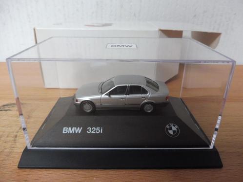 1:87 Herpa dealer BMW 325i E36 sedan silver, Hobby & Loisirs créatifs, Voitures miniatures | 1:87, Comme neuf, Voiture, Herpa