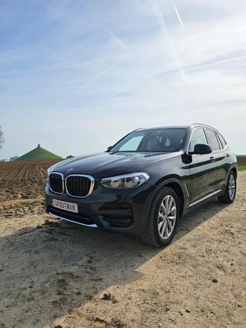BMW X3 noir, intérieur cuire beige, - de 50000km de 2019, Autos, BMW, Particulier, X3, ABS, Caméra de recul, Airbags, Air conditionné