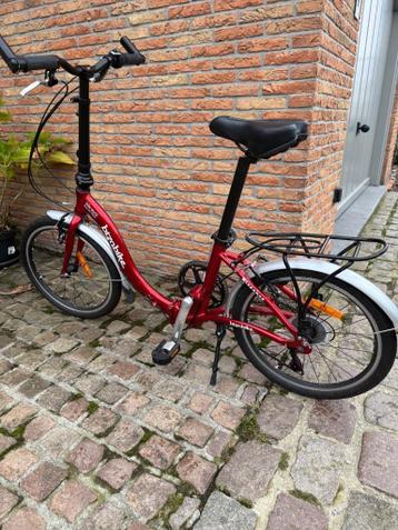 Bizabike vouwfiets rood
