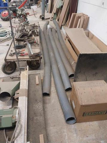 Flexibele darmen stofafzuiging 120 mm diameter