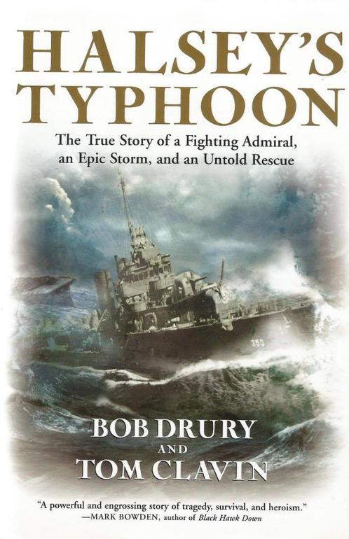 HALSEY'S TYPHOON - Robert Drury, Livres, Guerre & Militaire, Comme neuf, Marine, Deuxième Guerre mondiale, Enlèvement ou Envoi