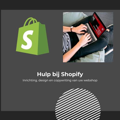 Hulp bij Shopify Webshop - Wij helpen met uw webshop!, Livres, Économie, Management & Marketing, Neuf, Économie et Marketing, Enlèvement