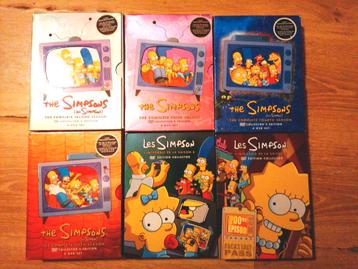Coffret DVD Simpson.