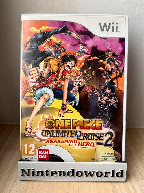 One Piece : Unlimited Cruise 2 - L'Éveil d'un héros (Wii), Consoles de jeu & Jeux vidéo, Jeux | Nintendo Wii, Comme neuf, Combat