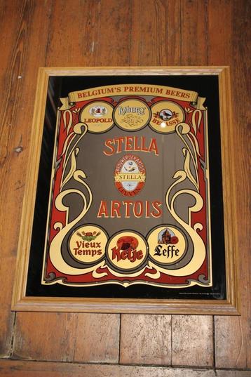  Stella Artois - Leuven - Reclamebord, Spiegel Rob. Otten