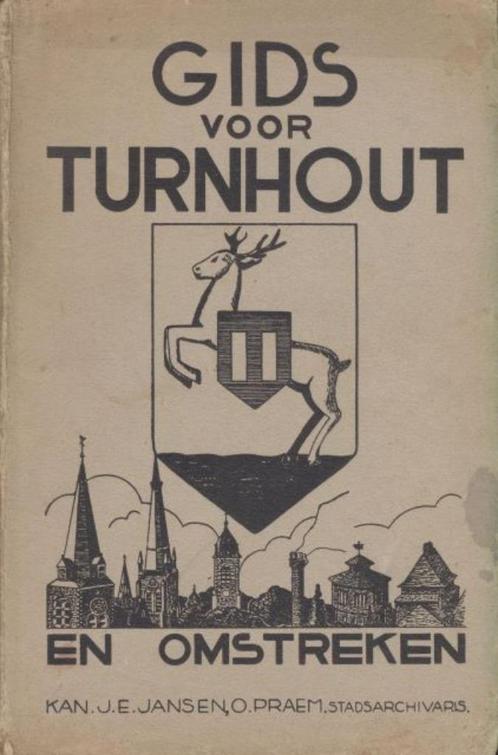 (g200) Gids voor Turnhout en omstreken, 1935, Boeken, Geschiedenis | Nationaal, Gelezen, Ophalen of Verzenden