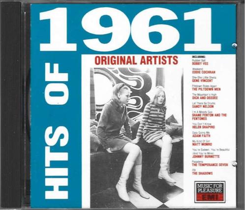 CD Hits of 1961, Cd's en Dvd's, Cd's | Verzamelalbums, Zo goed als nieuw, Pop, Ophalen of Verzenden