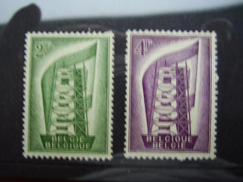 994 / 995 ** - Europa 1956, Postzegels en Munten, Postzegels | Europa | België, Postfris, Europa, Verzenden